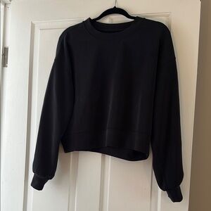Softstreme perfectly oversized Cropped crew Sweatshirt